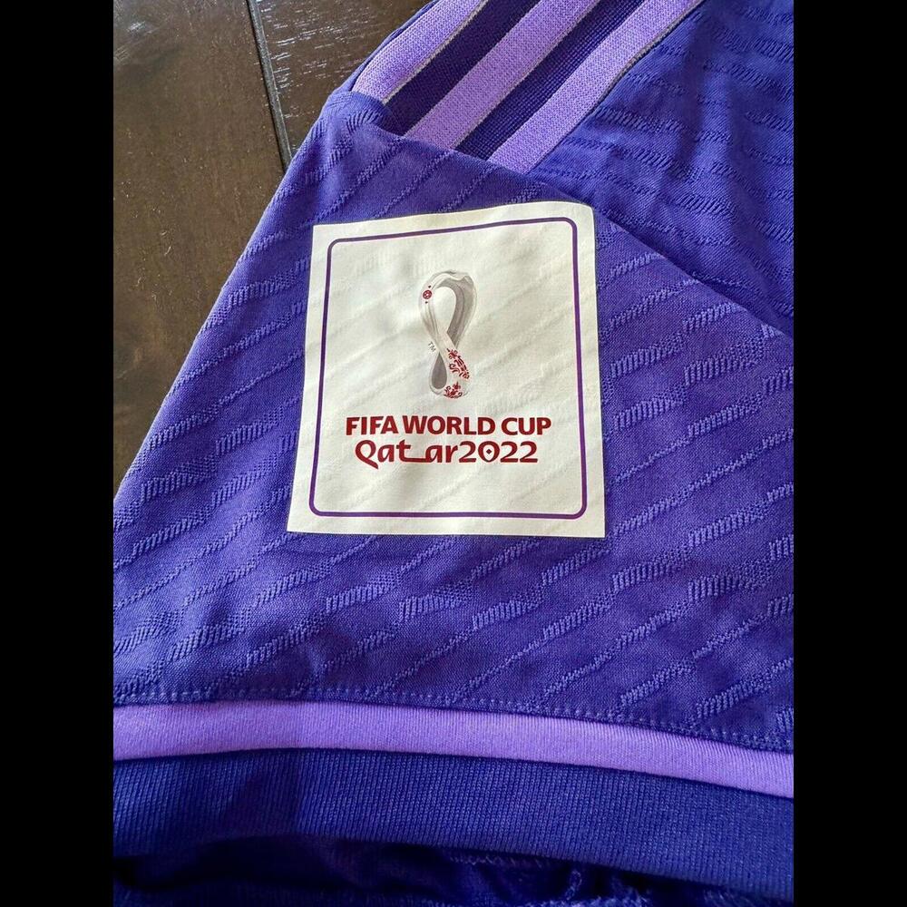 Qatar 2022 Argentina Authentic Away #10 Messi Large 2XL Issue Match Details - Picture 5 of 10